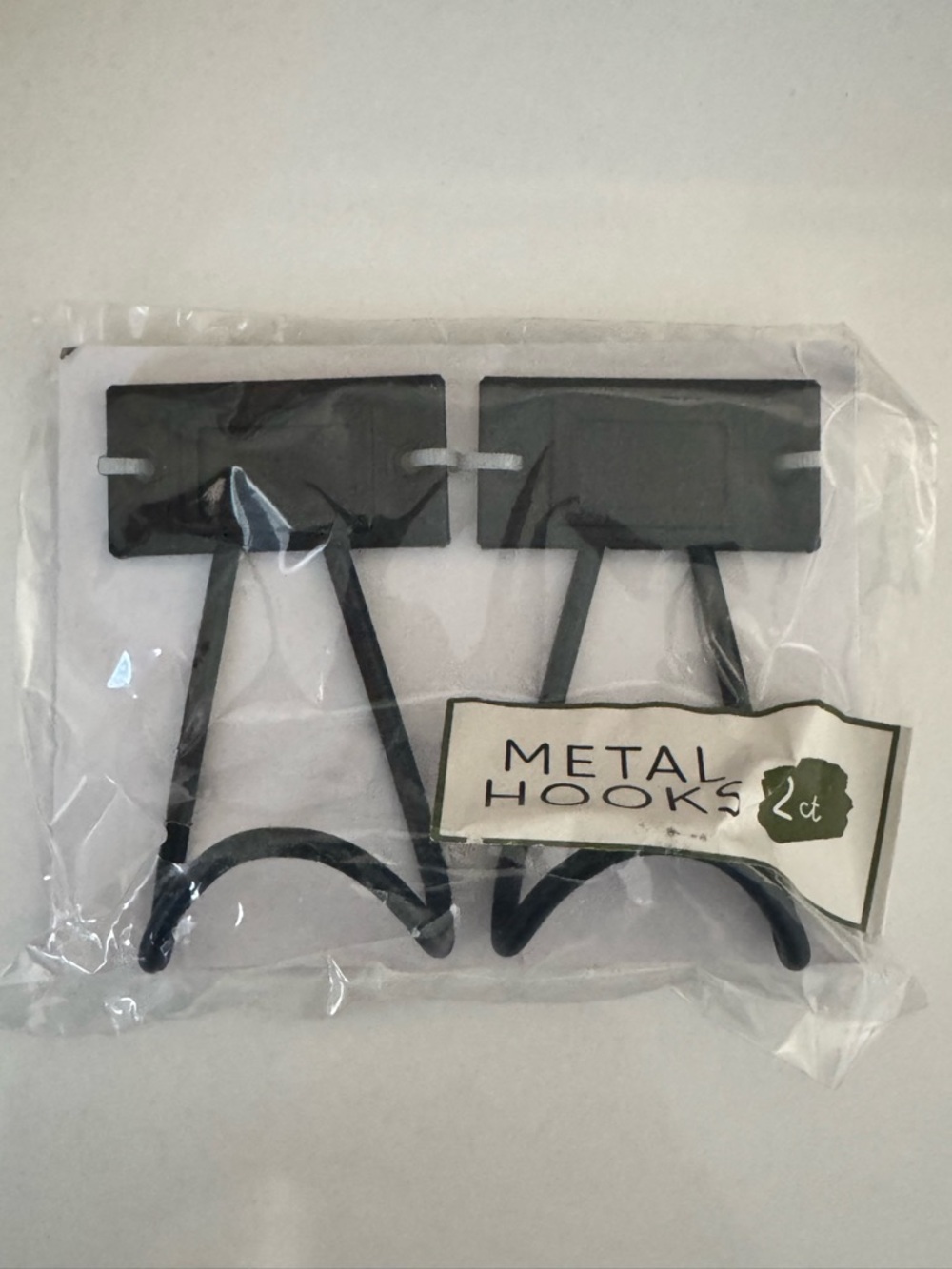 Target Black Metal Wall Hooks - 2 Pack